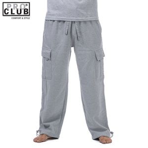 Heavyweight fleece cargo sweats pro clubs